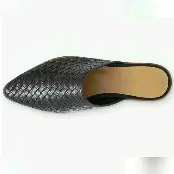 Marc Fisher LTD Womens Garren Woven Mules Slip On Pointed Toe Black Size 7.5M - Picture 9 of 12